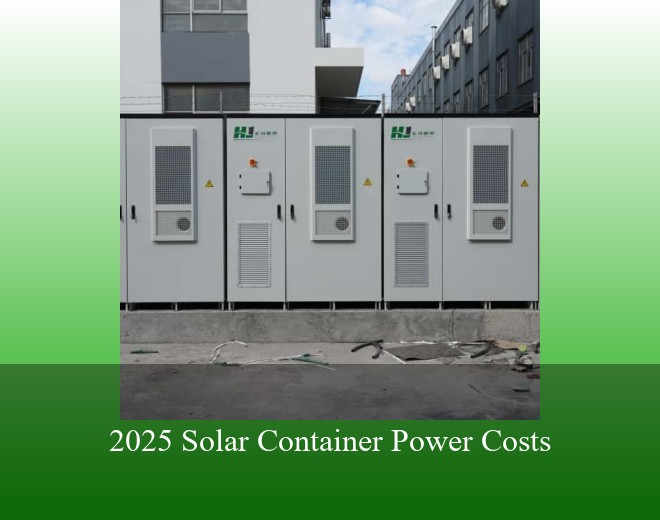 2025 Solar Container Power Costs